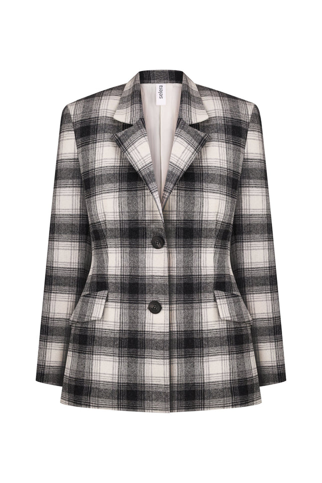 Selera | Woolen tartan suit
