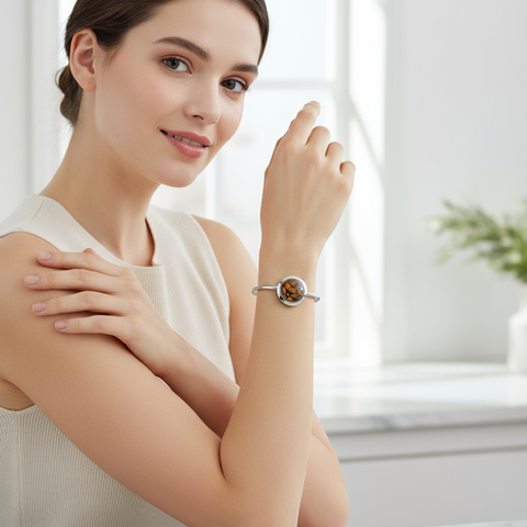 My Little Nature I Bransoletka z oczkiem tygrysa