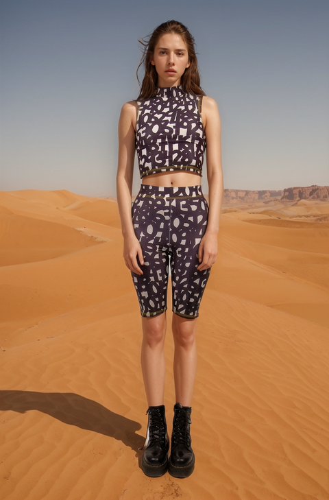 MySimplicated | Top & Biker Shorts Numbers