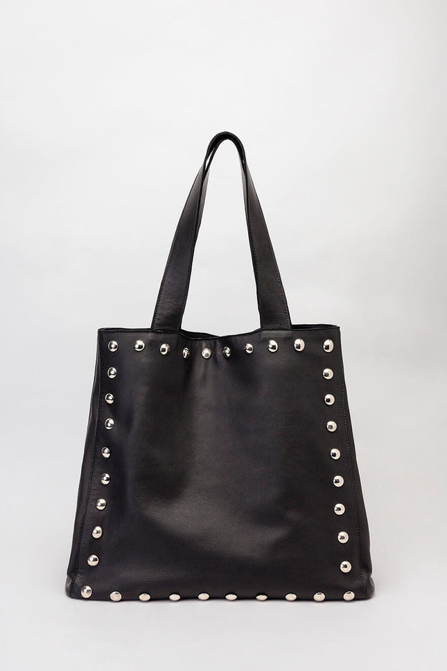 JUAN-JO I Bolso Negro Tachuelas Valentina