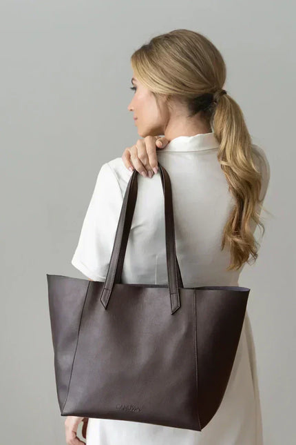 Bolso hombro versátil - color chocolate
