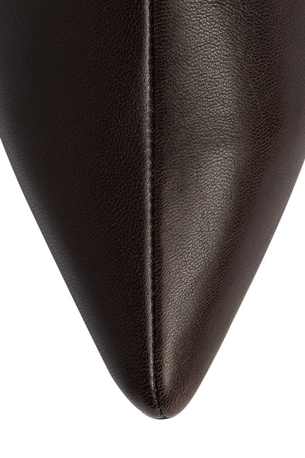 Lunaire Botine din Piele Nappa Espresso Brown