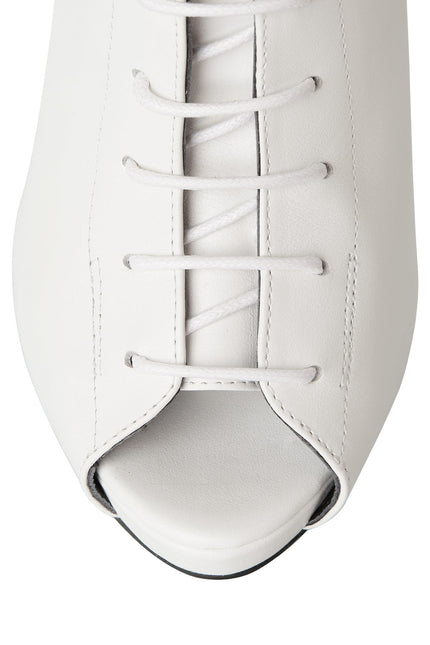 Satte-Lite Botine din Piele Nappa Cloud Dancer