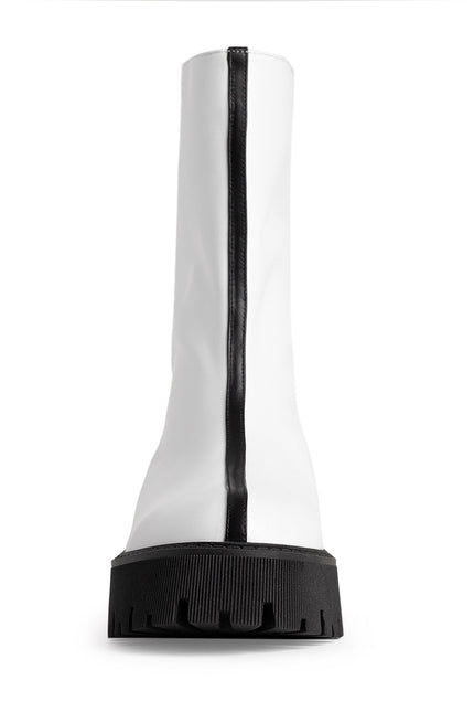 Come(t) Bocanci din Piele Nappa Cloud Dancer