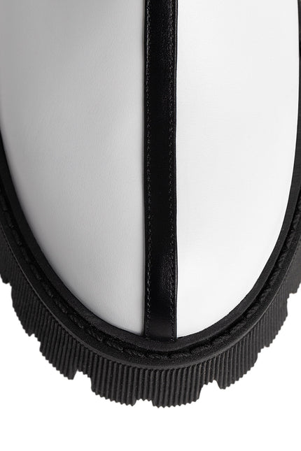 Come(t) Bocanci din Piele Nappa Cloud Dancer