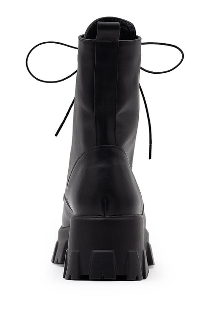Stryde Bocanci din Piele Nappa Neagra