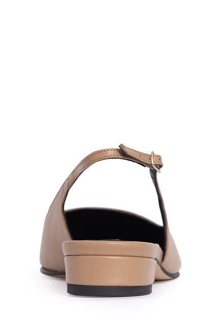Zephyr Pantofi Slingback Fara Toc din Piele Nappa Nude