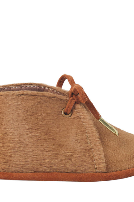 Wonder Kiddo Pantofi din Piele Nude Pentru Copii
