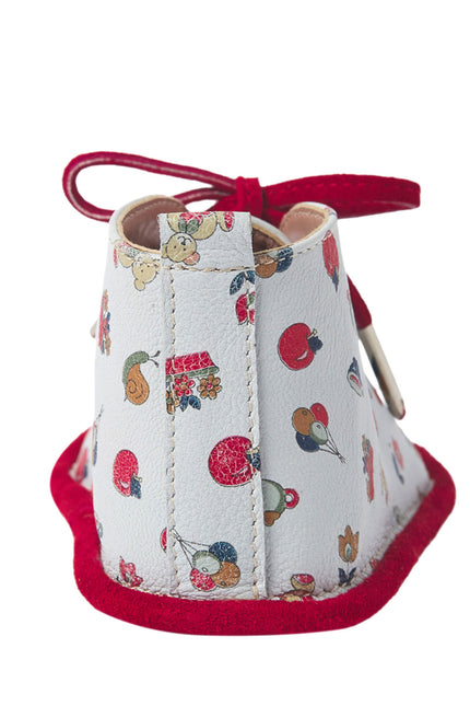 Wonder Kiddo Pantofi din Piele Red-White Pentru Copii