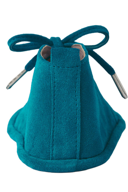 Wonder Kiddo Pantofi din Piele Turquoise Pentru Copii