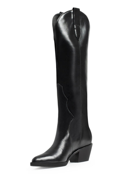 Solstice Ciocate din Piele Nappa Neagra