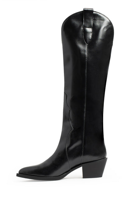 Solstice Ciocate din Piele Nappa Neagra