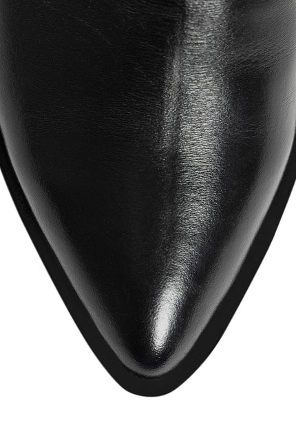 Solstice Ciocate din Piele Nappa Neagra