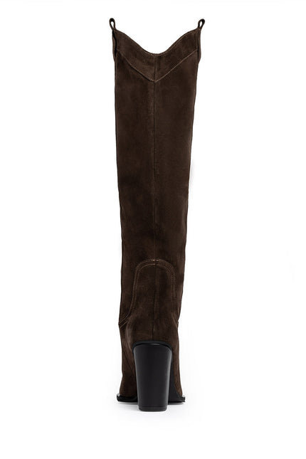 Velvet Spur Ciocate din Piele Intoarsa Espresso Brown