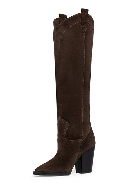 Velvet Spur Ciocate din Piele Intoarsa Espresso Brown
