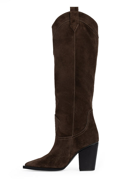 Velvet Spur Ciocate din Piele Intoarsa Espresso Brown