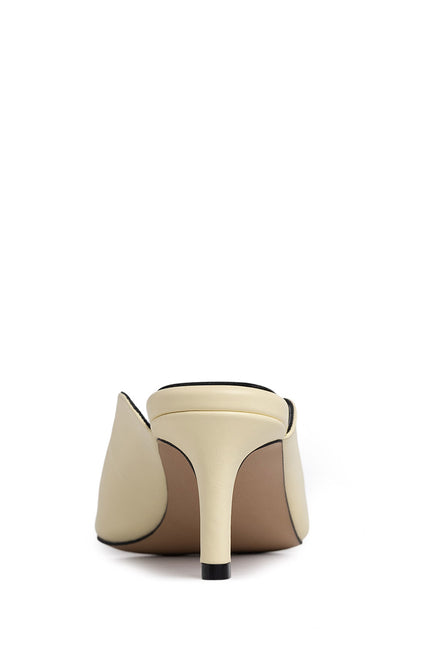 Liquid Amber Saboti din Piele Nappa Butter Yellow