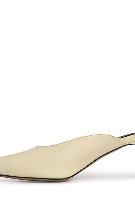 Liquid Amber Saboti din Piele Nappa Butter Yellow