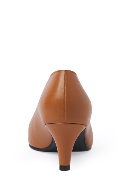 Interstellar Pantofi Stiletto din Piele Nappa Camel