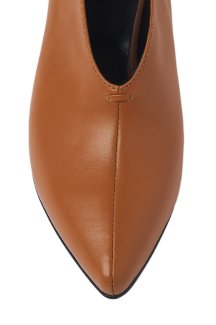 Interstellar Pantofi Stiletto din Piele Nappa Camel