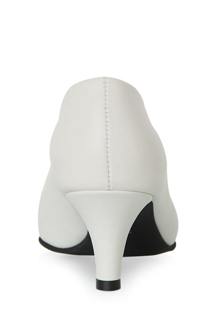Interstellar Pantofi Stiletto din Piele Nappa Cloud Dancer