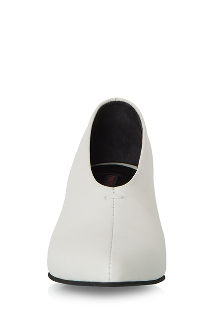 Interstellar Pantofi Stiletto din Piele Nappa Cloud Dancer
