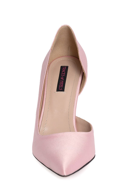 Lissome Pantofi Stiletto din Satin Light Pink