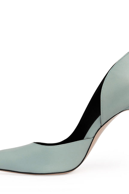 Remarkable Lady Pantofi Stiletto din Piele Nappa Dusty Blue