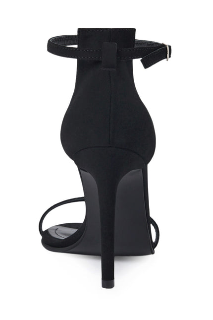 Mars Sandale din Catifea Neagra