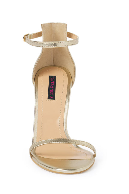 Mars Sandale din Piele Nappa Gold