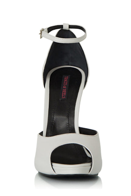 Moon-Lite Sandale din Piele Nappa Cloud Dancer