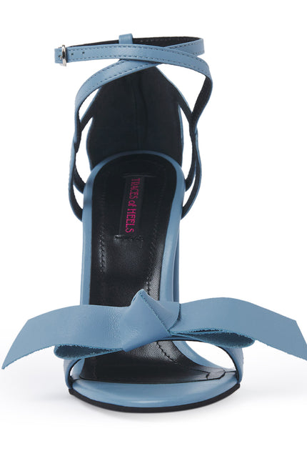 Serendipity Sandale din Piele Nappa Light Blue