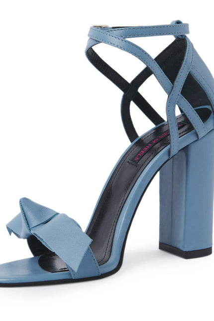 Serendipity Sandale din Piele Nappa Light Blue