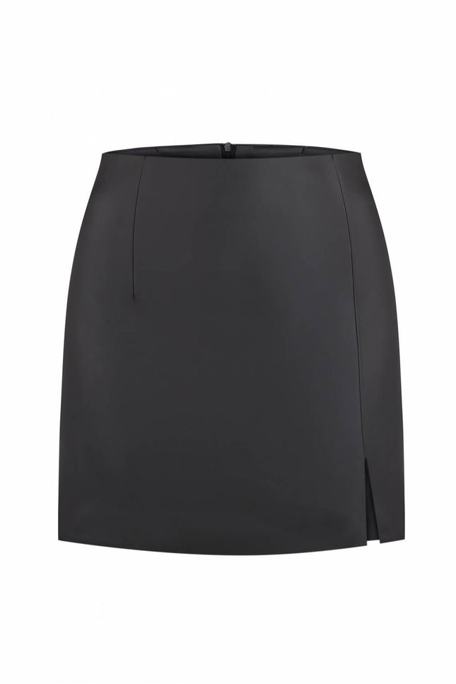 Kolosova | Black mini skirt