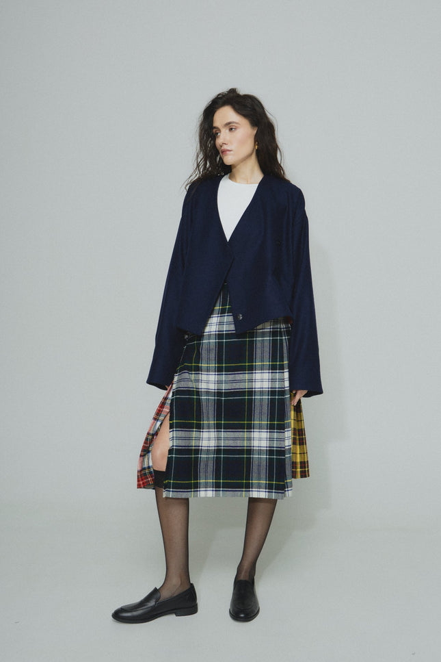 upcycled kilt wool 
