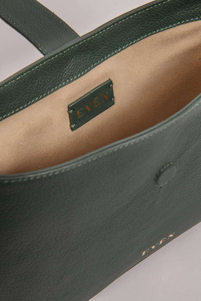 EVÉN I VALENTA Baguette Bag - Dark Green