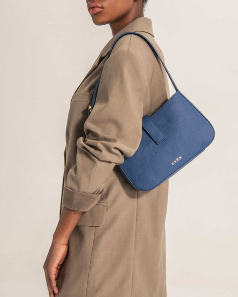 EVÉN I VALENTA Baguette bag - Dark Blue