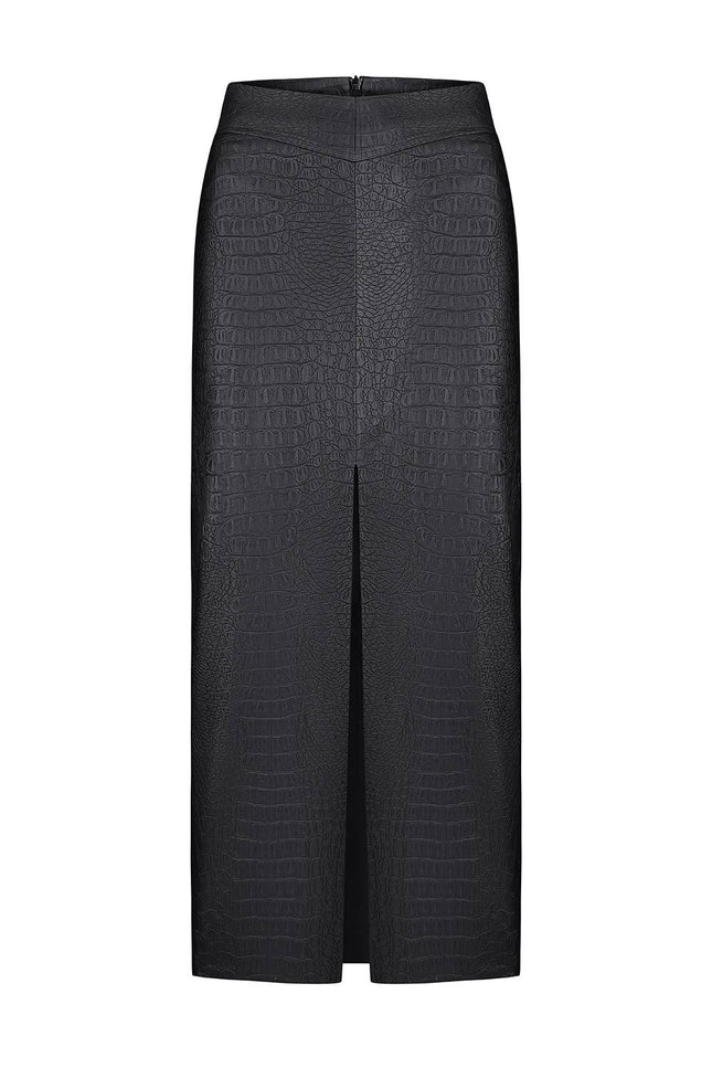 Kolosova | TEXTURED MIDI SKIRT