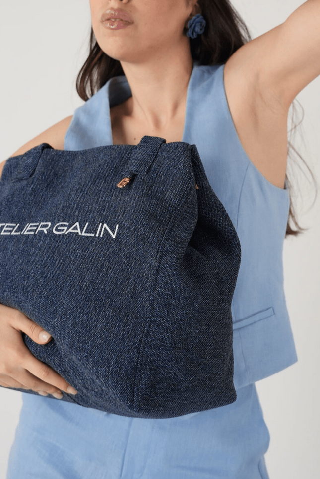 Atelier Galin | Vela Tote Bag N°1 - Azure