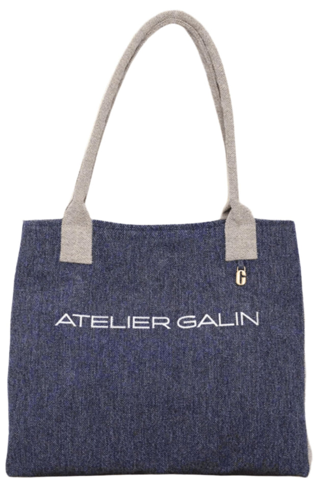 Atelier Galin | Vela Tote Bag N°1 - Azure & Dune