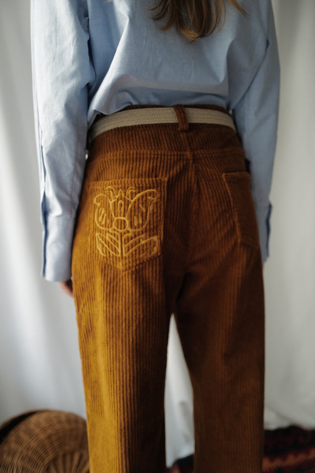 Anna Led | Wide-Wale Corduroy Trousers