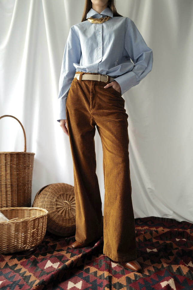 Anna Led | Wide-Wale Corduroy Trousers