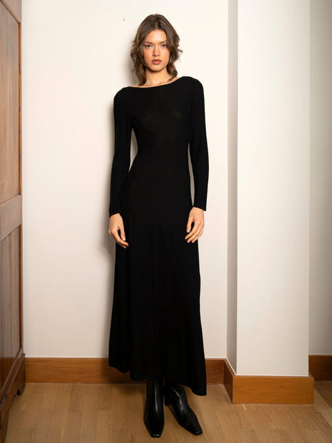 Bel Cashmere | Vestido Julia negro