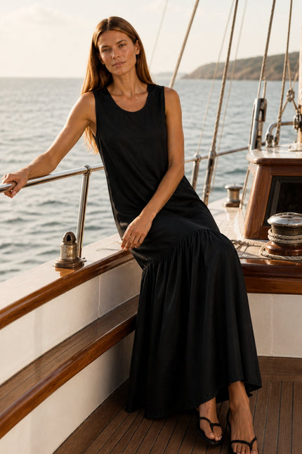 Bel Cashmere | Vestido Verona negro