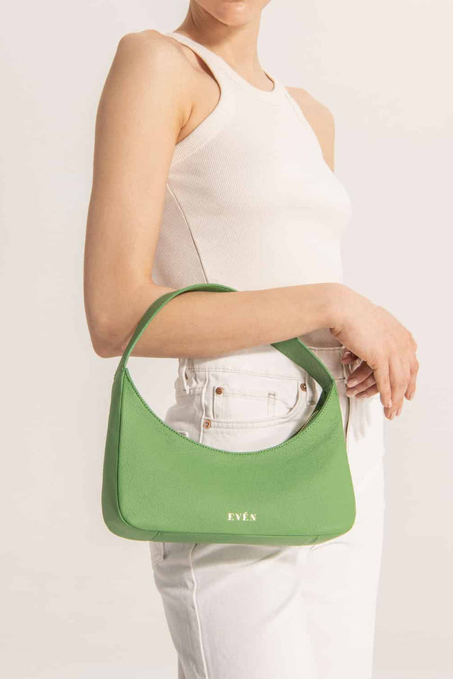 EVÉN I ZOE Mini Baguette Bag - Green