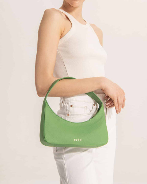 EVÉN I ZOE Mini Baguette Bag - Green