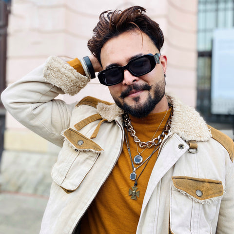 My Little Nature I Volcanic Sand Pendant Necklace – Sustainable Handmade Jewelry from Nature