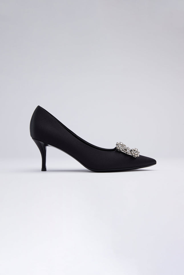 Icy Wong | Elsie Silk Pumps