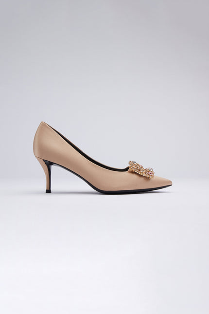 Icy Wong | Elsie Silk Pumps