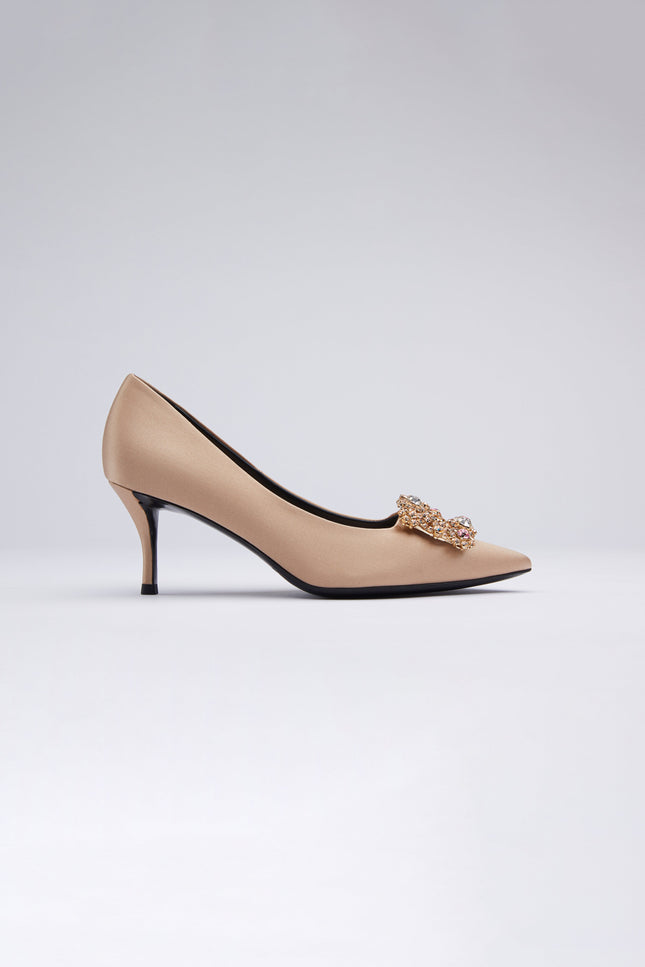 Icy Wong | Elsie Silk Pumps